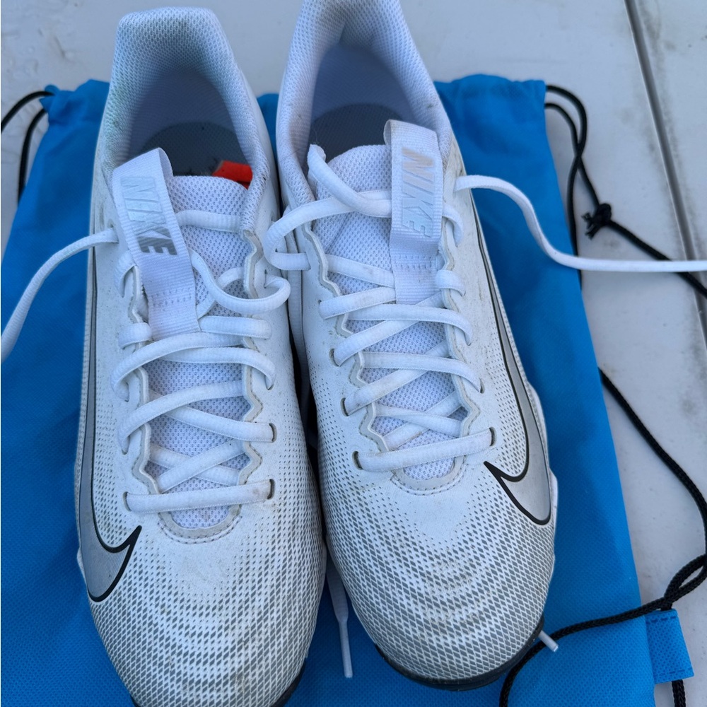 Nike White Football Cleats